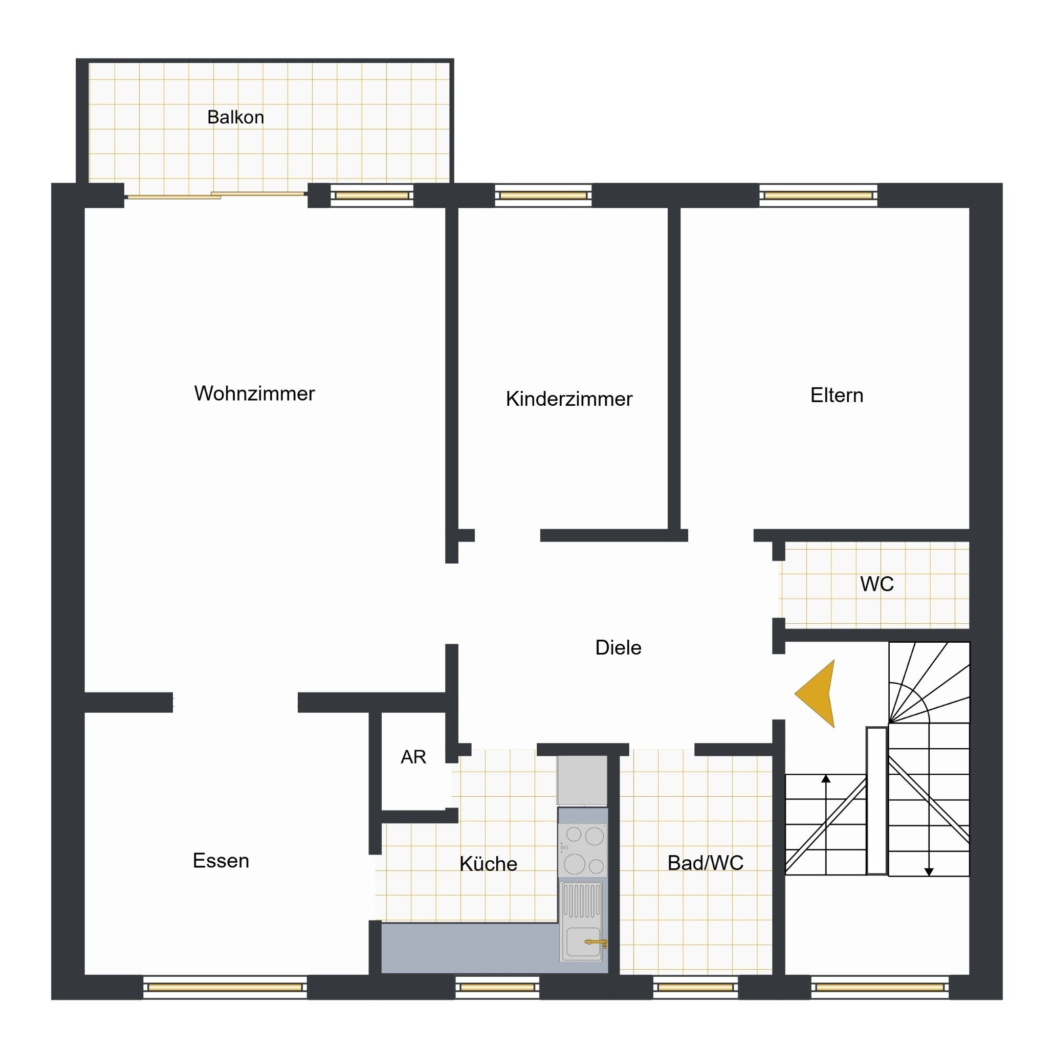 Immobilie zum Kauf als Kapitalanlage geeignet 148.800 € 3,5 Zimmer 90 m²<br/>Fläche Leithe Bochum-Wattenscheid 44866