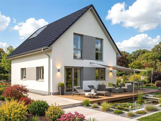 Einfamilienhaus zum Kauf - Erstbezug provisionsfrei 499.900 € 4,5 Zimmer 130 m² 650 m² Grundstück frei ab 31.12.2027 Klipphausen Klipphausen 01665