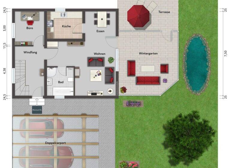 Einfamilienhaus zum Kauf 349.000 € 4 Zimmer 105 m² 955 m² Grundstück Güster 21514