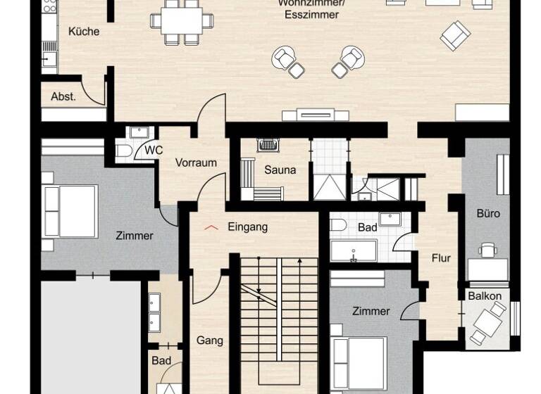 Wohnung zum Kauf 4 Zimmer 174 m² 2. Geschoss Innere Stadt Klagenfurt am Wörthersee 9020