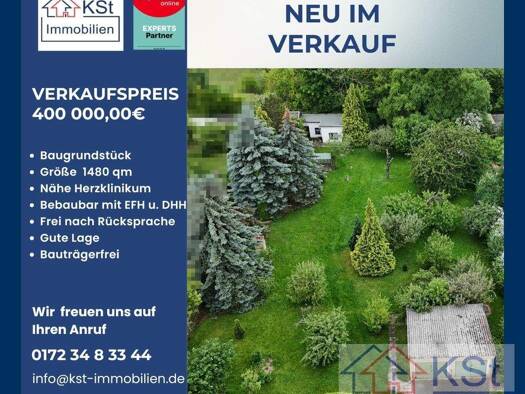 Grundstück zum Kauf 400.000 € 1.480 m² Grundstück Probstheida Leipzig / Probstheida 04289