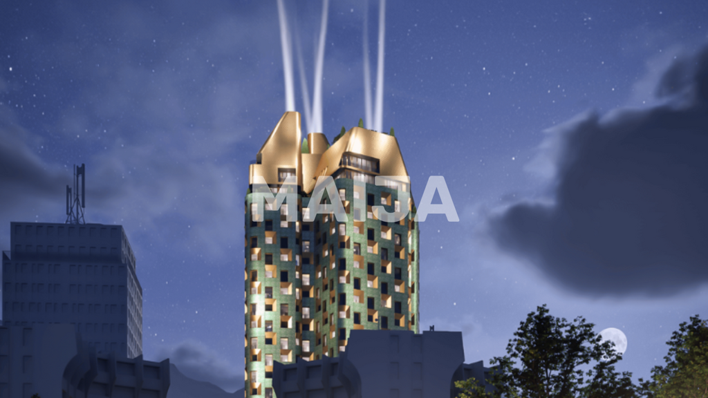 Studio zum Kauf 210.840 € 2 Zimmer 60,3 m² 11. Geschoss Pazari i Ri Tiranë 1004