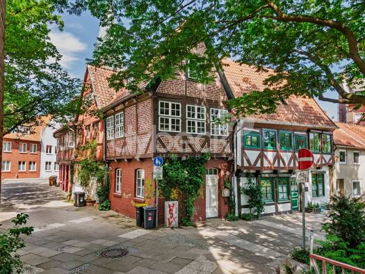 Stadthaus zum Kauf 219.000 € 3 Zimmer 51 m² 25 m² Grundstück Altstadt Lüneburg 21335