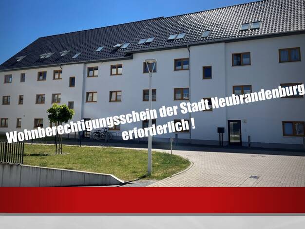 Wohnung zur Miete nur mit Wohnberechtigungsschein 396 € 2 Zimmer 66 m² Dachgeschoss, 3. Geschoss frei ab sofort Ulmenring 8 Lindenberg Neubrandenburg 17033