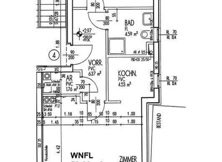 Wohnung zur Miete 439 € 50,9 m² Raabser Str. 1a/1/4 Göpfritz/Wild 3800