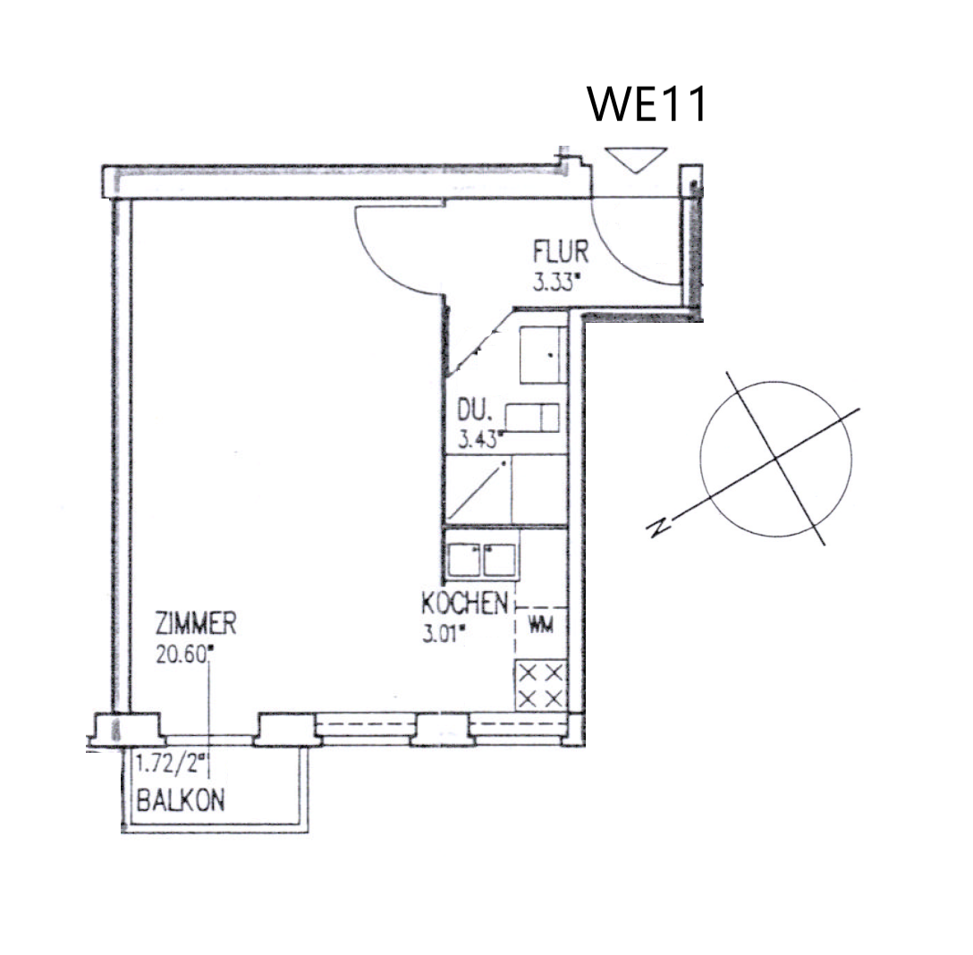 Studio zum Kauf 253.200 € 1 Zimmer 32 m²<br/>Wohnfläche 3.<br/>Geschoss Prenzlauer Berg Berlin 10407