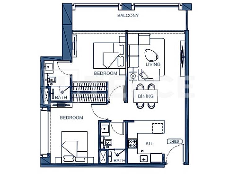 Studio zum Kauf 399.000 € 3 Zimmer 82 m² 5. Geschoss Dubai