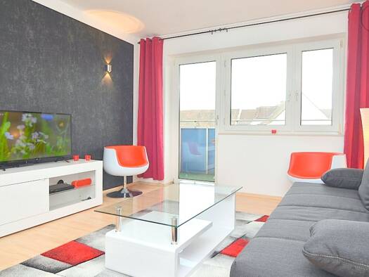 Wohnung zur Miete Wohnen auf Zeit 1.095 € 2 Zimmer 45 m² frei ab sofort Schweinau Nürnberg 90441