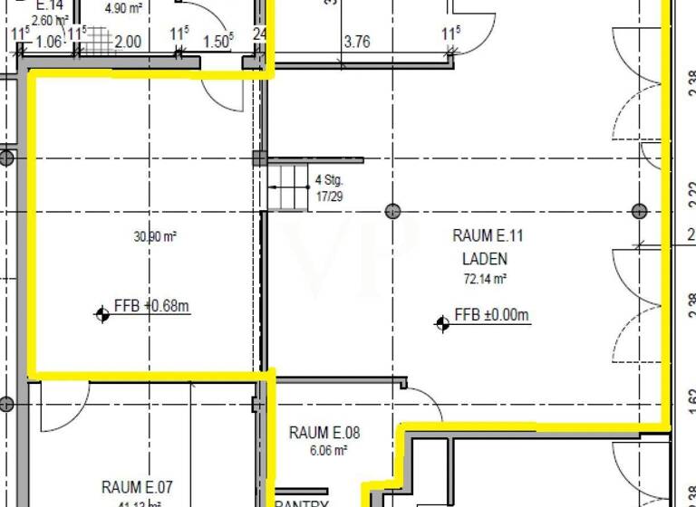 Bürofläche zur Miete provisionsfrei 17 € 124,5 m² Bürofläche Kremser Straße 4a Lehe Bremen 28359