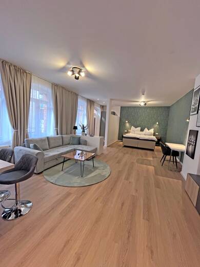 Studio zur Miete Wohnen auf Zeit 1.300 € 1 Zimmer 65 m² frei ab sofort Winklerstraße 29 Südstadt Fürth 90763