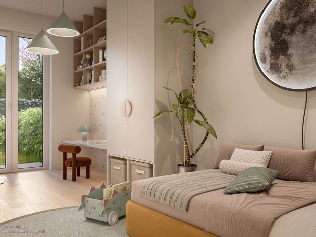 Wohnung zum Kauf - Neubau provisionsfrei 768.000 € 4 Zimmer 110,5 m² Siedlerstraße 17 Emmering Emmering 82275