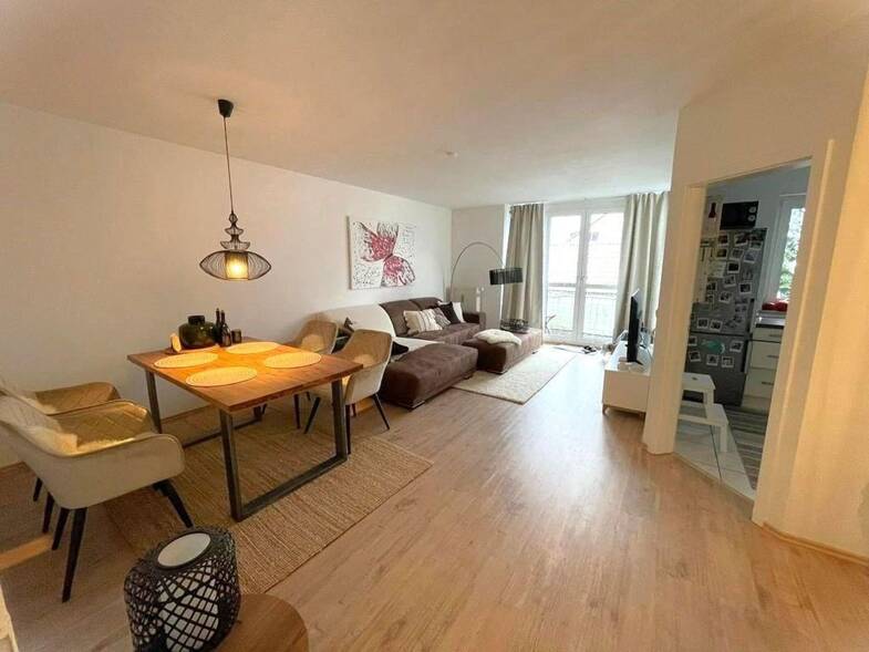 Wohnung zum Kauf provisionsfrei 386.000 € 2 Zimmer 62 m² 1. Geschoss frei ab 01.06.2025 Bert-Brecht-Str. 12 Eching Bayern - Eching 85386