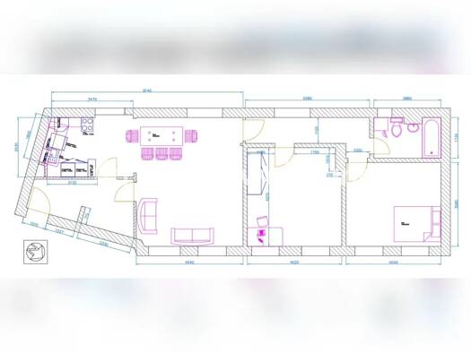 Wohnung zur Miete Tauschwohnung 440 € 3 Zimmer 85 m² 1. Geschoss Mariendorf Tempelhof-Schöneberg 10827