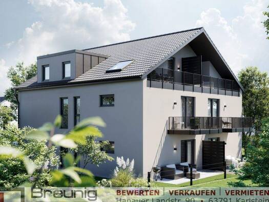 Wohnung zum Kauf - Erstbezug 369.000 € 3 Zimmer 77,8 m² frei ab 30.04.2027 Großwelzheim Karlstein am Main / Großwelzheim 63791