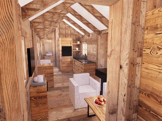 Chalet zum Kauf - Erstbezug provisionsfrei 99.000 € 3 Zimmer 35 m² frei ab sofort Süd Rosenheim 83022