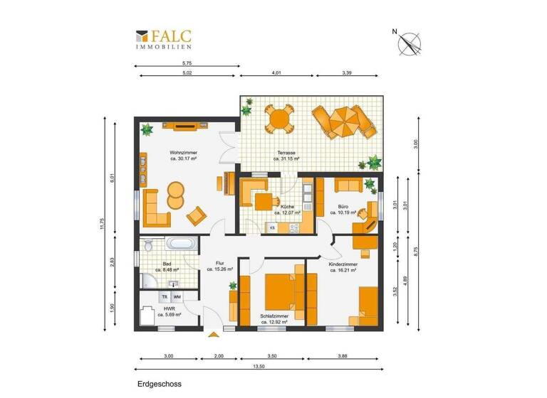 Bungalow zum Kauf 350.000 € 4 Zimmer 108 m² 800 m² Grundstück Koldevitz Garz/Rügen 18574