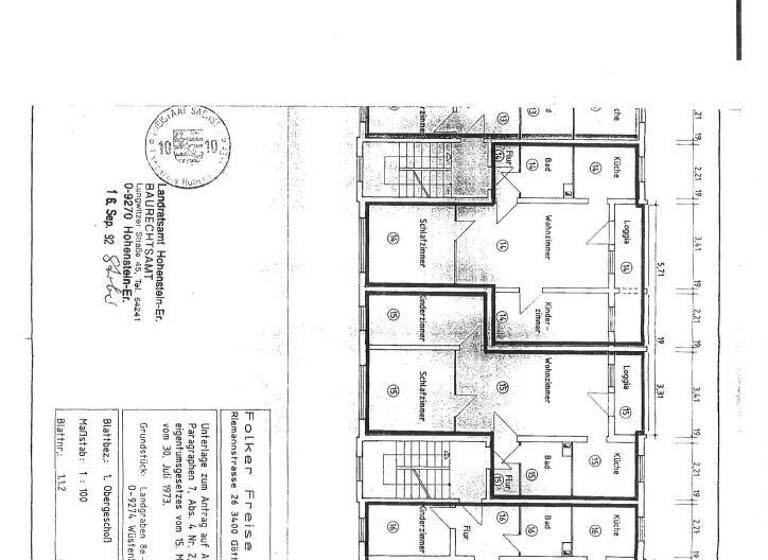 Wohnung zum Kauf 49.000 € 4 Zimmer 65,9 m² 1. Geschoss Wüstenbrand Hohenstein-Ernstthal 09337
