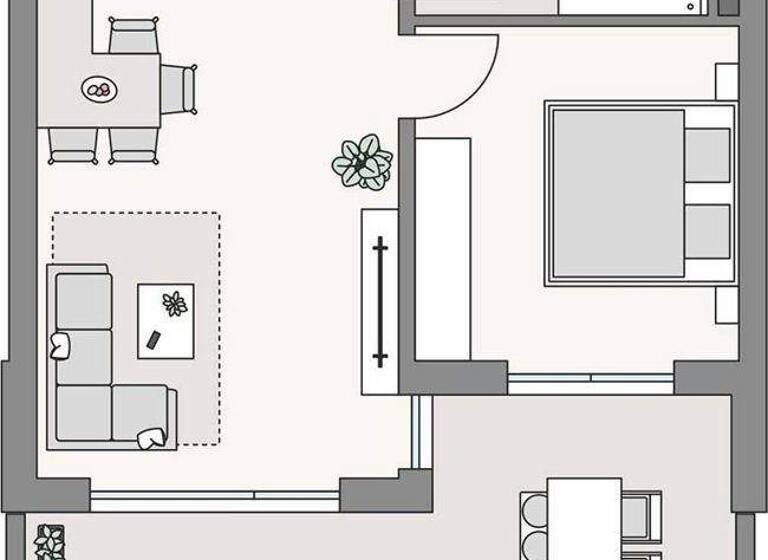 Wohnung zum Kauf - Erstbezug 305.000 € 2,5 Zimmer 55,8 m² EG Oberhofen Ravensburg 88214