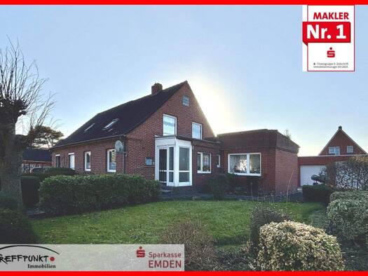 Doppelhaushälfte zum Kauf 98.000 € 4 Zimmer 110 m² 979 m² Grundstück Conrebbersweg Emden 26721