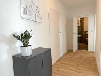 Wohnung zur Miete 445 € 1 Zimmer 23 m² 1. Geschoss frei ab sofort Rheinvorlandstraße 10 Mühlauhafen Mannheim 68159