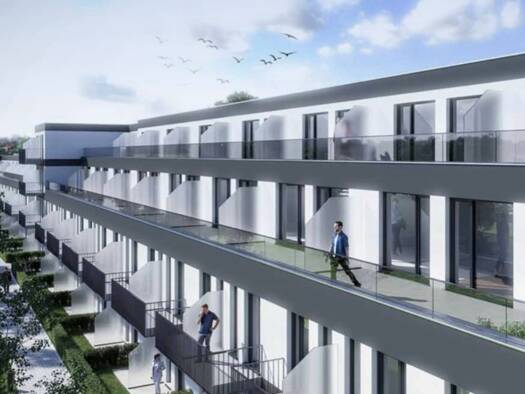 Terrassenwohnung zur Miete 1.520 € 2,5 Zimmer 80 m² 3. Geschoss frei ab 01.10.2025 Tunnelstraße Kriegshaber Augsburg 86156