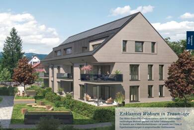 Wohnung zum Kauf - Neubau provisionsfrei 588.300 € 3 Zimmer 75,4 m² EG frei ab sofort Bundesstraße 27 Zarten Kirchzarten 79199