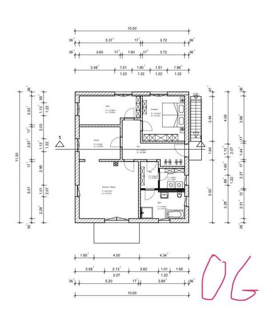 Wohnung zur Miete 1.470 € 3,5 Zimmer 98 m²<br/>Wohnfläche 1.<br/>Geschoss 01.02.2025<br/>Verfügbarkeit Am Kiefernwald 5A Jeserig Groß Kreutz 14550