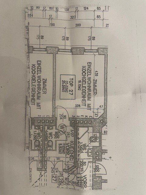 Wohnung zum Kauf 85.000 € 1 Zimmer 25 m²<br/>Wohnfläche 3.<br/>Geschoss Seitenberggasse 27 Wien(Stadt) 1160