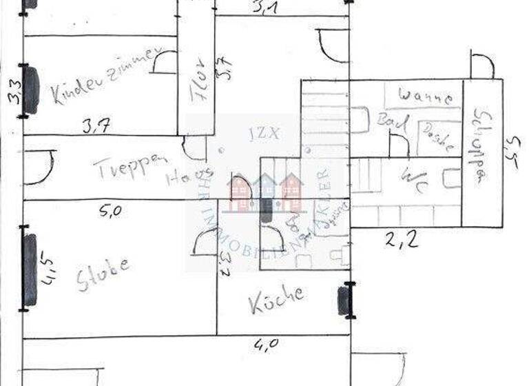 Mehrfamilienhaus zum Kauf 149.000 € 12 Zimmer 317 m² 940 m² Grundstück Pretzsch Bad Schmiedeberg 06905