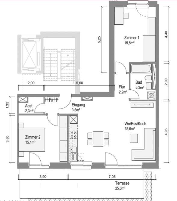 Wohnung zur Miete 1.254 € 3 Zimmer 91,6 m²<br/>Wohnfläche EG<br/>Geschoss 01.01.2025<br/>Verfügbarkeit Johannes-Hoffmann-Straße 1 Kasernen West Bamberg 96052