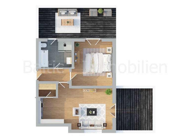 Wohnung zum Kauf 349.000 € 2 Zimmer 79,4 m² 1. Geschoss frei ab sofort Neustadt 23730