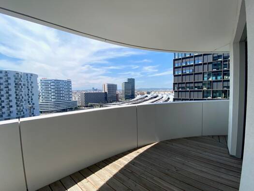 Wohnung zur Miete 1.060 € 2 Zimmer 49 m² 13. Geschoss Wien 1100