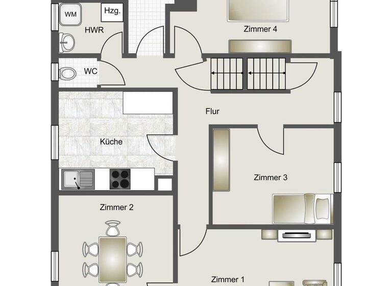 Wohnung zum Kauf 175.000 € 4 Zimmer 94,8 m² Dahenfeld Neckarsulm / Dahenfeld 74172