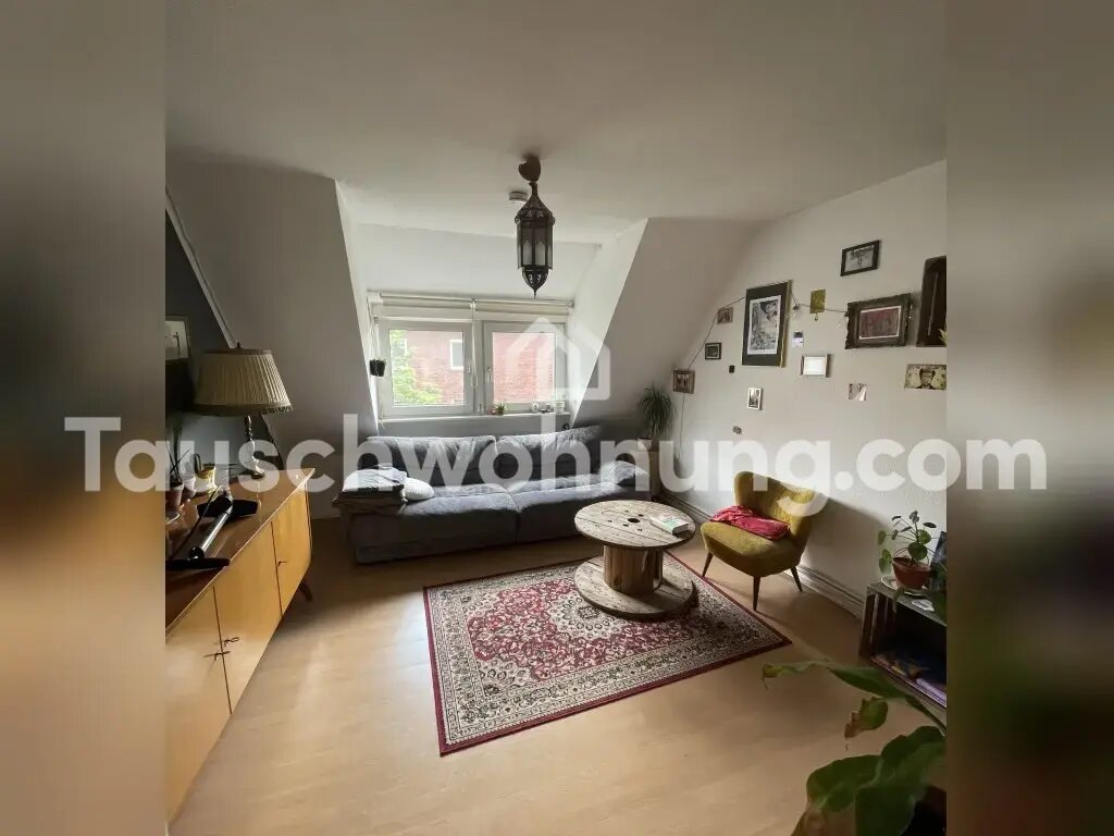 Wohnung zur Miete Tauschwohnung 475 € 2,5 Zimmer 50 m²<br/>Wohnfläche 3.<br/>Geschoss Hansaplatz Münster 48145