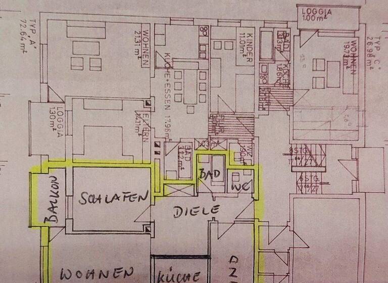 Wohnung zum Kauf 358.500 € 3 Zimmer 72,5 m² 2. Geschoss Vötting Freising 85354