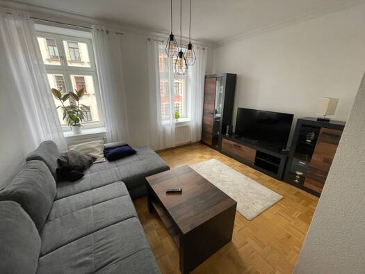 Wohnung zur Miete 754 € 1 Zimmer 52 m² Geschoss 2/6 frei ab 01.02.2026 Reudnitz-Thonberg Leipzig 04317