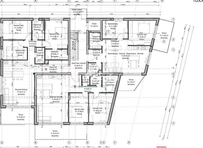 Wohnung zum Kauf 680.000 € 3 Zimmer 102 m² Rovinj
