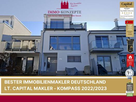 Reihenmittelhaus zur Miete 2.000 € 4 Zimmer 168 m² 168 m² Grundstück Werdervorstadt Schwerin 19055