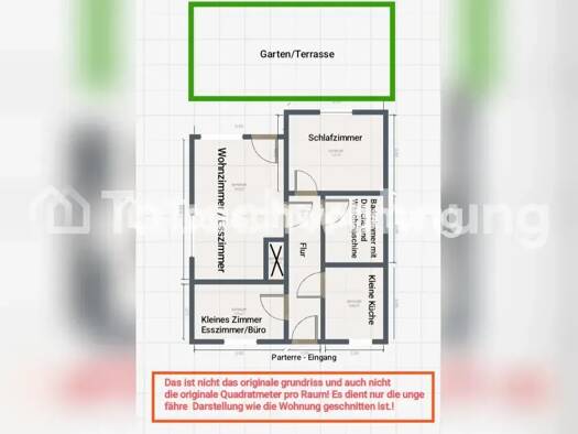 Wohnung zur Miete Tauschwohnung 470 € 2,5 Zimmer 62 m² Niendorf Eimsbüttel 22547