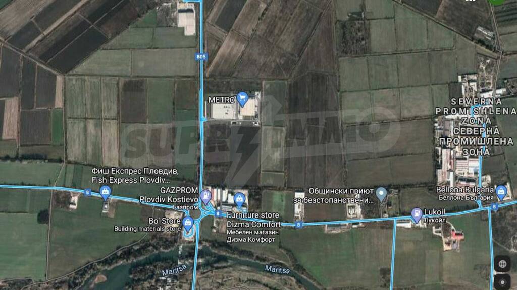 Gewerbegrundstück zum Kauf 568.665 € Plovdiv