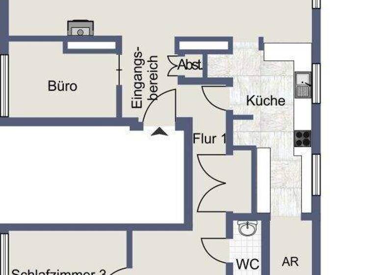 Wohnung zum Kauf 490.000 € 5 Zimmer EG Wien,Döbling 1190