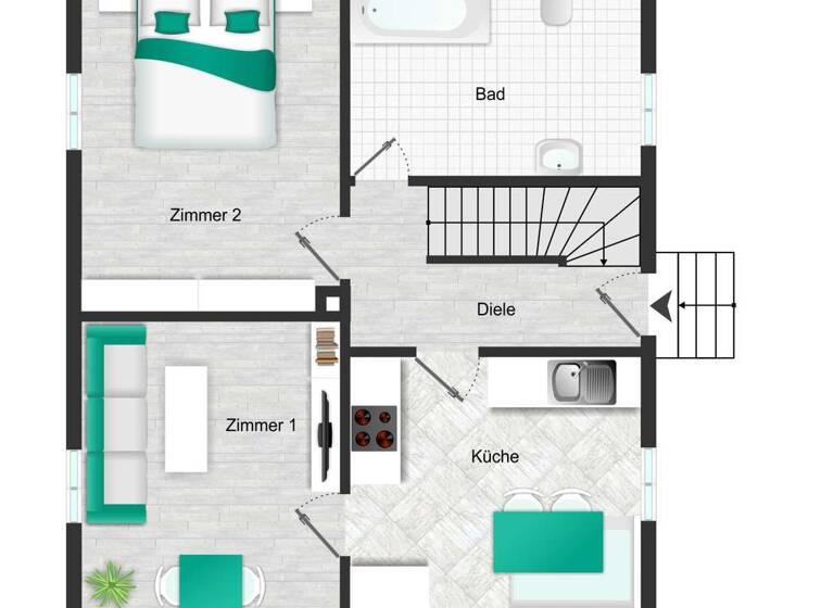 Einfamilienhaus zur Miete 1.700 € 5 Zimmer 110 m² 350 m² Grundstück Starnberg 82319