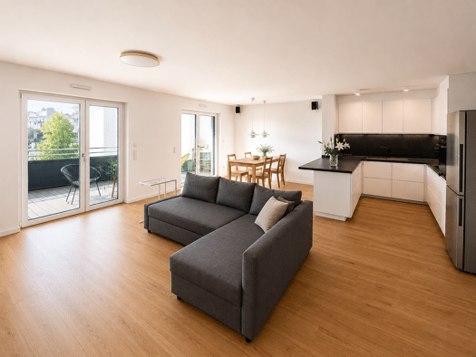 Terrassenwohnung zur Miete 1.700 € 3 Zimmer 100 m² Geschoss 3/4 frei ab sofort Seeleinsbühl Nürnberg 90431