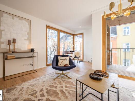 Wohnung zur Miete 1.949 € 2 Zimmer 61,5 m² 4. Geschoss frei ab sofort Apollogasse Neubau 1070