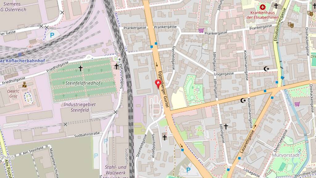 Wohnung zur Miete 489 € 2 Zimmer 65,2 m² Gries Graz 8020