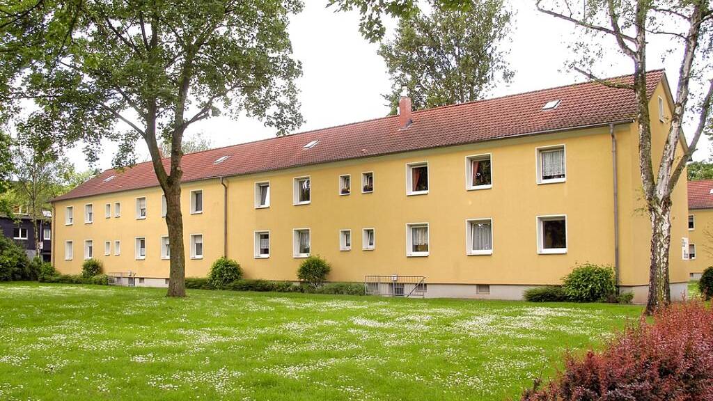 Wohnung zur Miete 469 € 2 Zimmer 50,9 m² EG Mündelheimer Straße 86A Huckingen Duisburg 47259