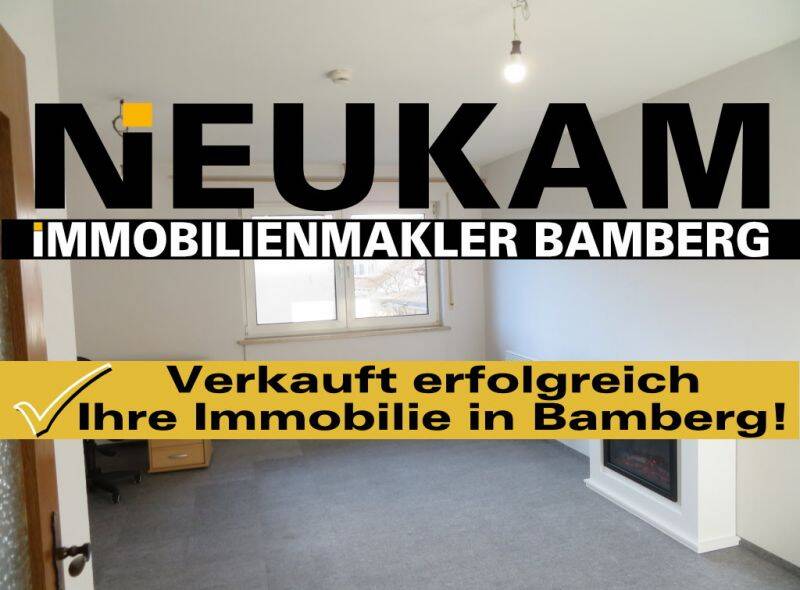 Immobilie in Bamberg - BAMBERG-NÄHE WUNDERBURG: 1-ZIMMER-WOHNUNG+SEP. KÜCHE MIT FENSTER+BAD MIT BADEWANNE FÜR 135.000,-EURO - Bild 0