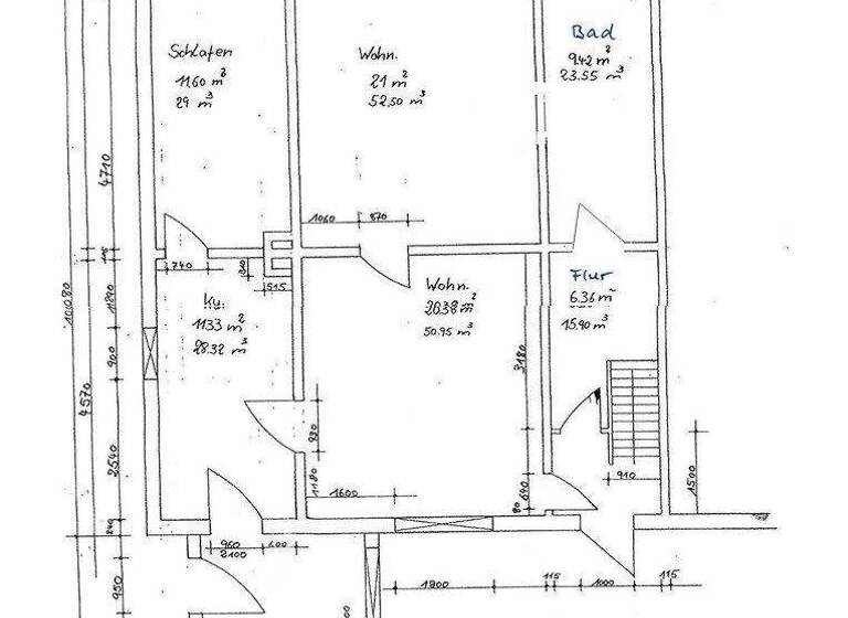 Doppelhaushälfte zum Kauf provisionsfrei 130.000 € 7 Zimmer 145 m² 2.518 m² Grundstück Dorfstraße 20 Heinrichswalde 17379