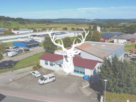 Produktionshalle zum Kauf als Kapitalanlage geeignet 1.150.000 € 1.104 m² 1.959 m² Grundstück Lottstetten Lottstetten 79807