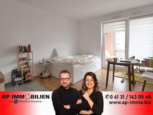 Studio zur Miete 950 € 1 Zimmer 39 m² frei ab 01.05.2026 Gallus Frankfurt 60326